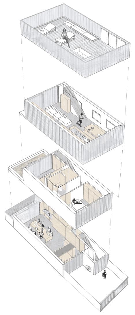 planos-plantas-axonometria-Slip_House