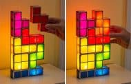 Tetris: una lámpara inspirada en el videojuego