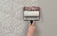 Rodillo para pintar las paredes con texturas