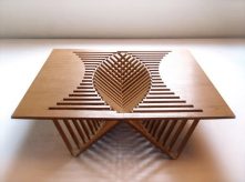 Rising-mesa-plegable-de-madera-contrachapada