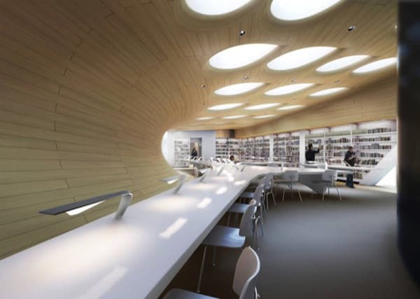 interior-iblioteca-StAntony-Oxford-Zaha-Hadid