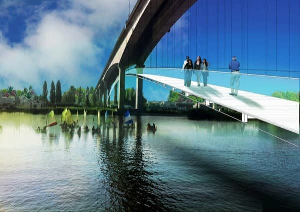 puente-peatonal-plan-urbano-Caen-MVRDV