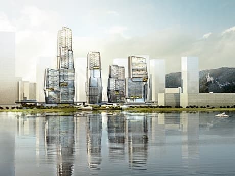 paisaje-rascacielos-WTC-Yongjia