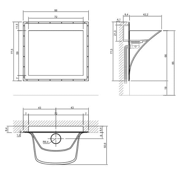 dimensiones-lavabo-Soffio-Antonio-Lupi