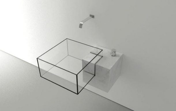 KUB lavabo minimalista