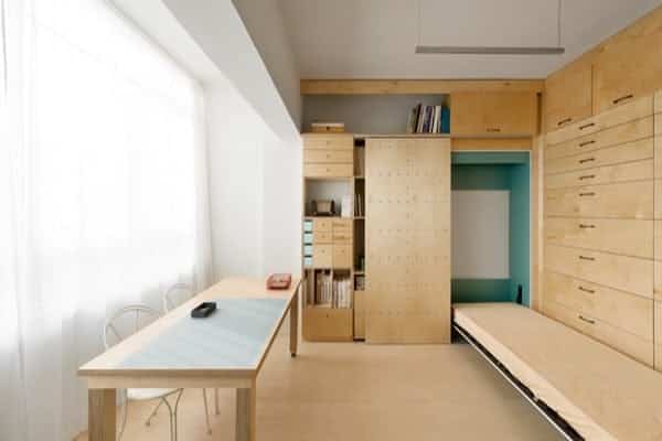 cama-abatible-estudio-trabajo-Tel-Aviv