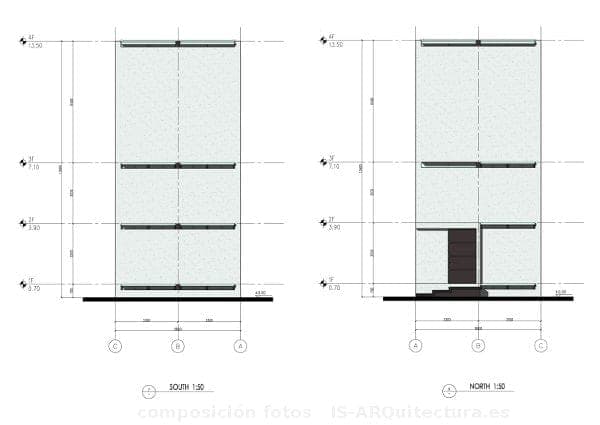 plano-fachadas-Vertical-Glass-House