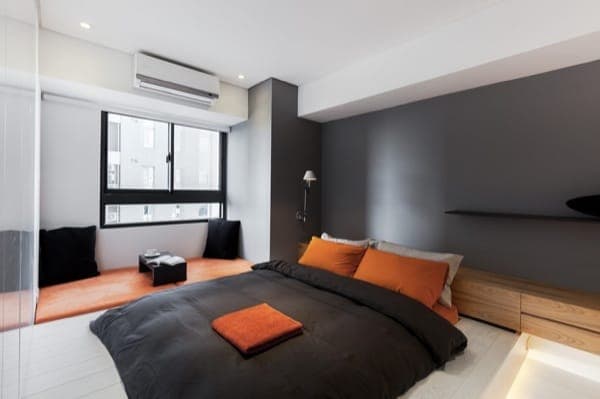 decoracion-apartamento-Taiwan-dormitorio