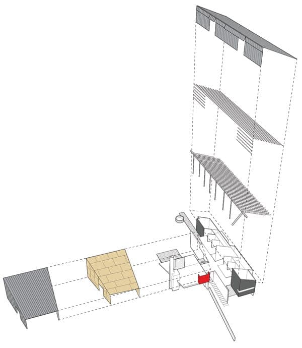 Residencia-Kicking-Horse-axonometria