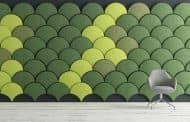 Ginkgo: paneles decorativos para mejorar la acústica