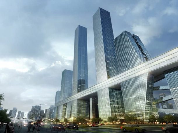 Xtremendous-Shenzhen-UNIT-calle-elevada-y-torres
