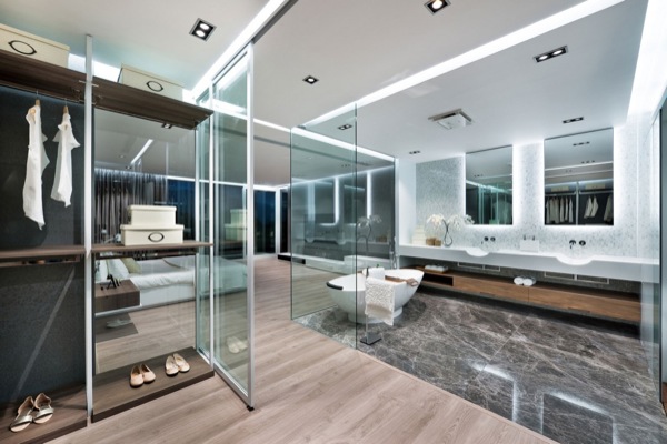 modern-cuarto-baño-Casa-Sai-Kung