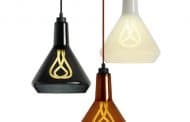 Drop Top: lámparas para la bombilla Plumen