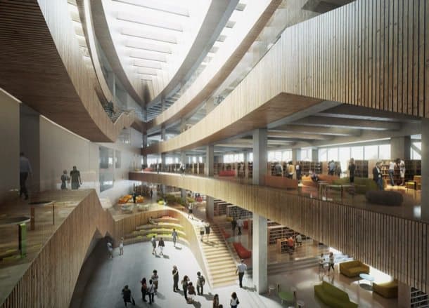 Nueva-Biblioteca-Central-Calgary-interior-vestibulo