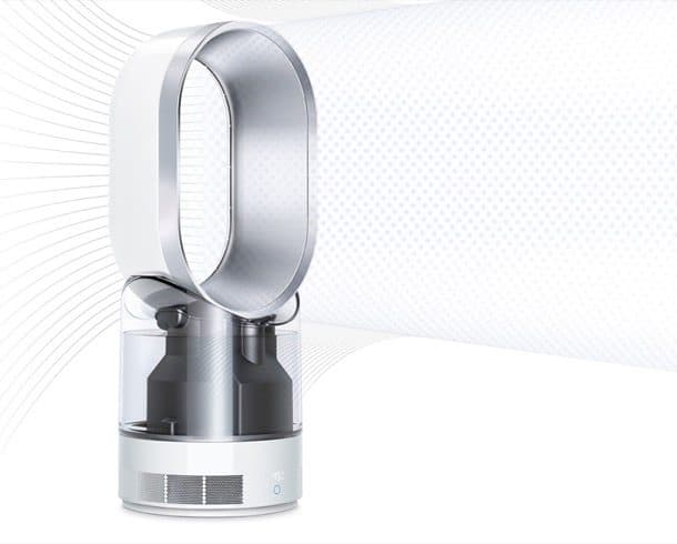 Humidificador Dyson ventilador sin aspas