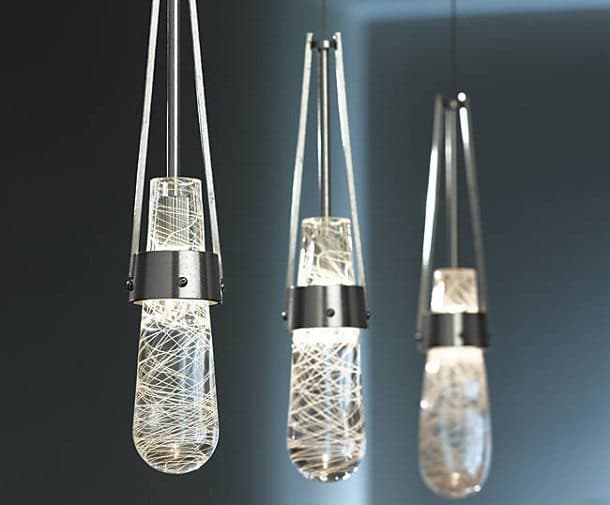 Lámparas artesanales hechas de alambre - Delaluz Pantallas