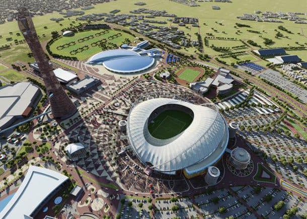 Estadio Internacional Khalifa vista aérea
