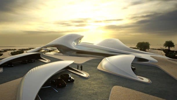 Sede de la compañía Bee’ah, por Zaha Hadid Sede de la compañía Bee'ah