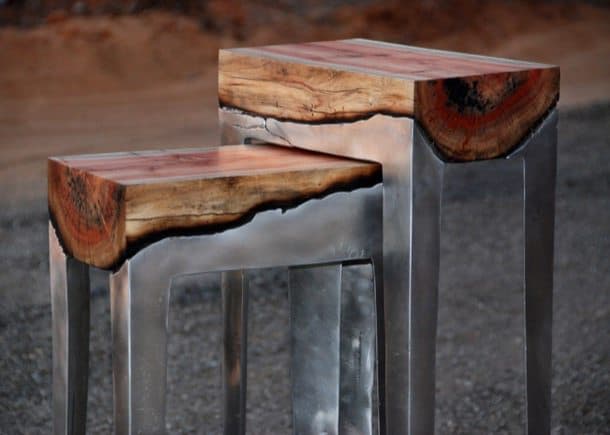 Wood-Casting muebles de madera y aluminio
