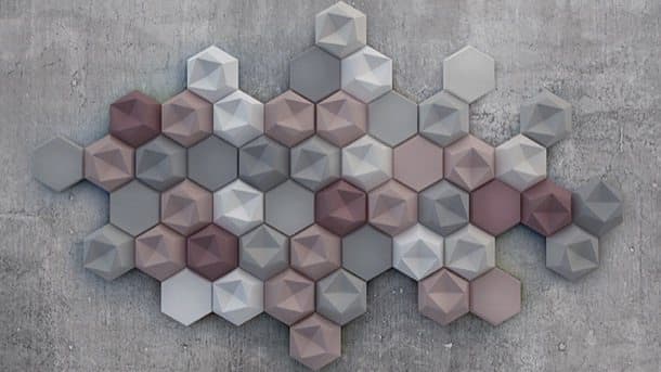 moderno azulejo de cemento Edgy
