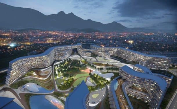 Esfera-Center-City Zaha Hadid en Monterrey