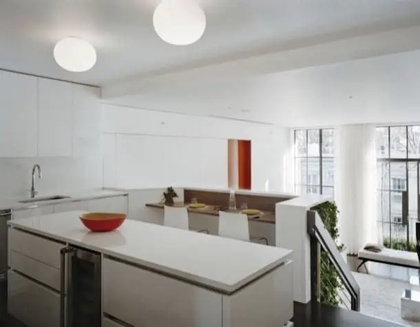 cocina apartamento duplex Nueva York