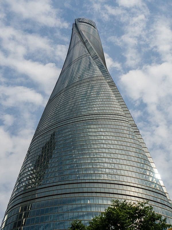fachada Torre de Shanghai