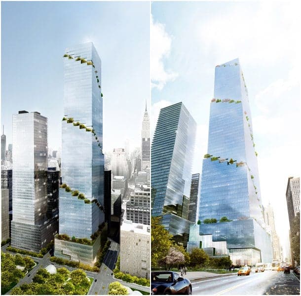 render rascacielos BIG Nueva York