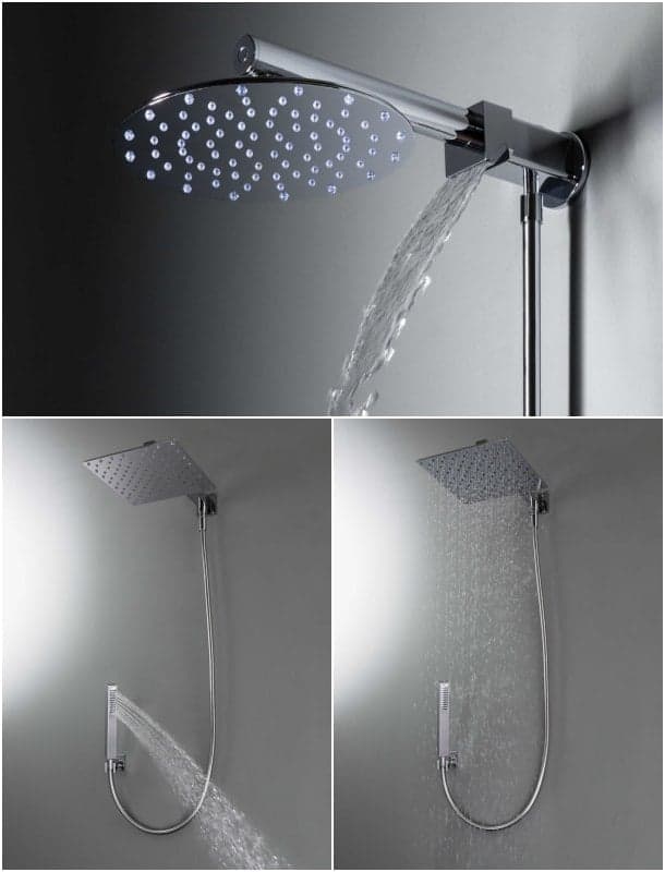 duchas de lluvia Duetto C y D