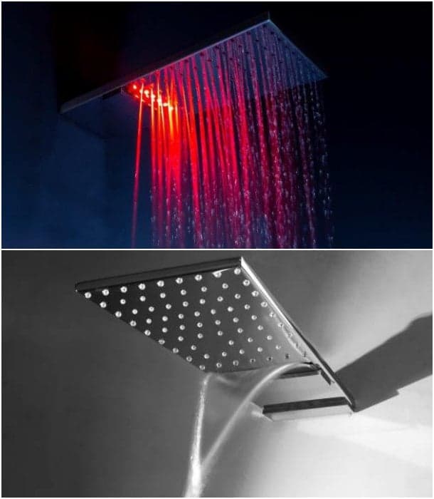 Sharp ducha con led