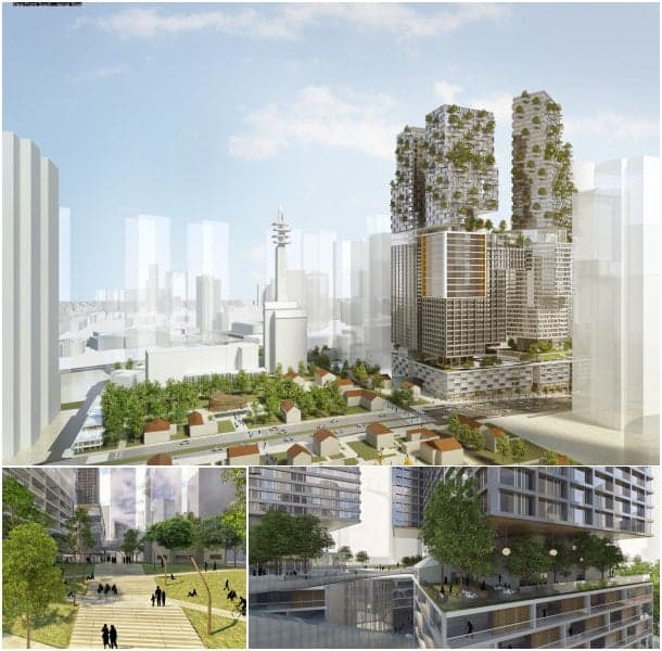 urbanismo en capas plan Kaplan Norte Tel Aviv