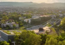 museo etnografico Budapest vista aerea