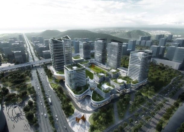planificación urbana parque tecnologico China