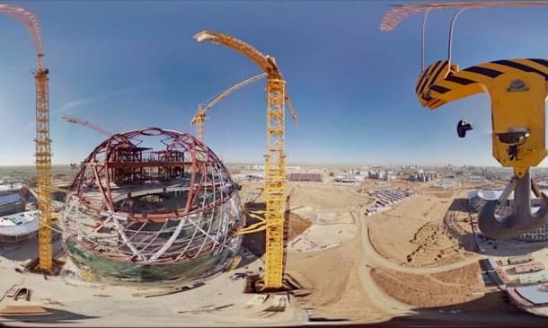 Expo 2017 obras Pabellón Kazajistán