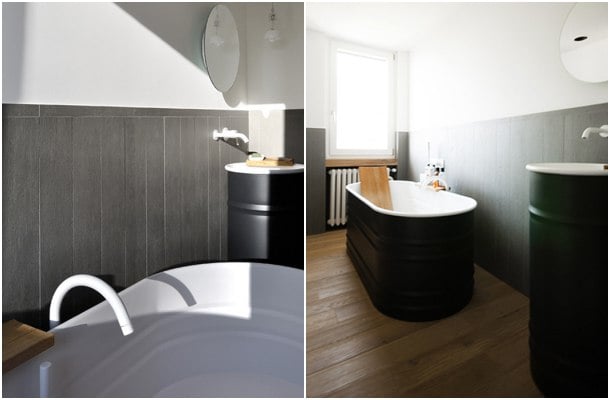 baño en apartamento moderno