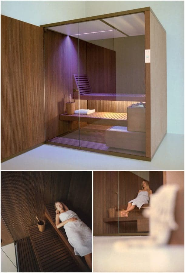 cabina de sauna seca Effegibi