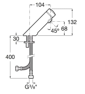 dimensiones grifo Avant para lavabo