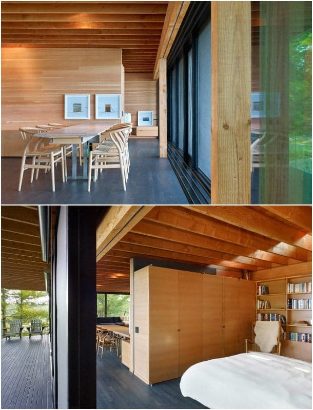 interior casa Go Home Bay Cabin