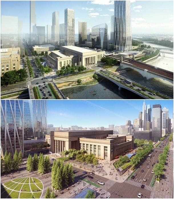 SOM Plan Filadelfia junto a la estación calle 30