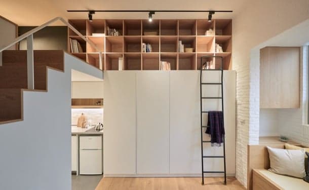 muebles apartamento con loft Tapei