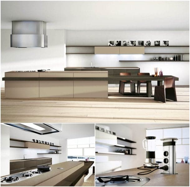 muebles cocina isla desayuno Val Design