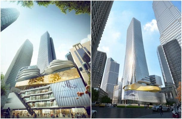 torre librería Xinhua Chongqing