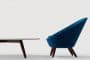 Sillón y mesa baja, diseñados por Naoto Fukasawa