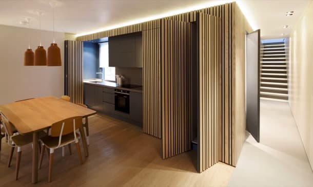 cocina-oculta-apartamento-maida-vale