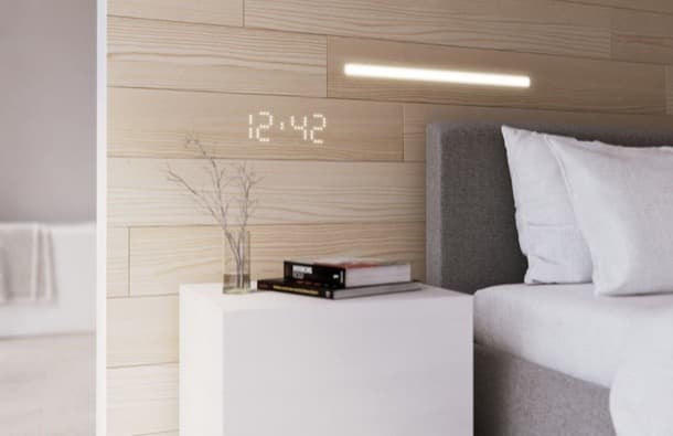 panel decorativo con luz LED