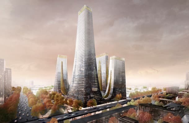 cradle-towers trade centre de zhengzhou