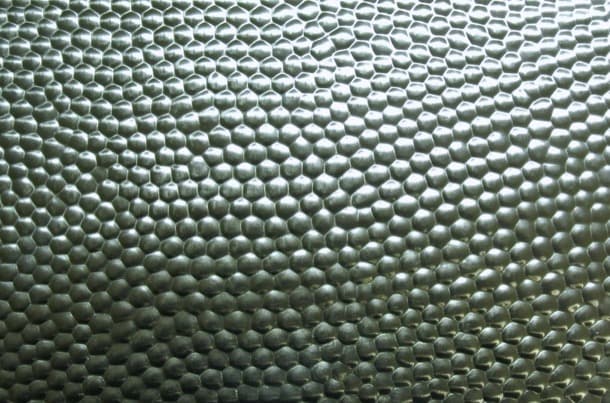 panel de aluminio texturizado decorativo