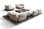 Apsara: sofa diseñado por Ludovica+Roberto Palomba