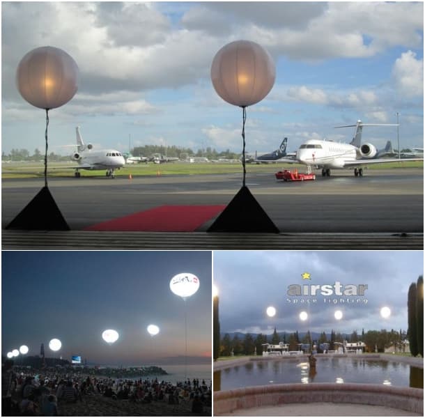 globos luminosos de Airstar
