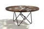 EARTH: mesa con tablero de madera y resina transparente